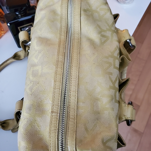 DKNY VINTAGE LOGO CANVAS HANDBAG - Picture 7 of 11